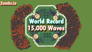 ZOMBSio 15000 WAVES WORLD RECORD  Apex [upl. by Nerrad305]