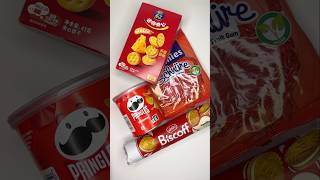 Red themed platter asmr 🍫shorts [upl. by Siver47]