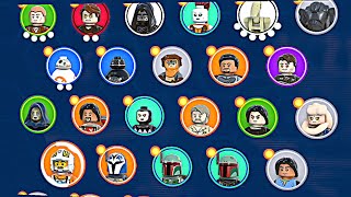 LEGO STAR WARS Skywalker Saga ALL CHARACTERS UNLOCKED [upl. by Koh626]