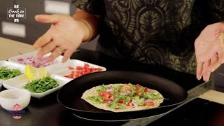 Papadum garni  Recette indienne [upl. by Naitsirhk]