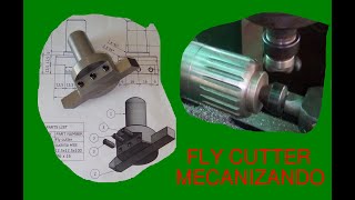 Fly cutter to manufacture splined shafts [upl. by Inele738]