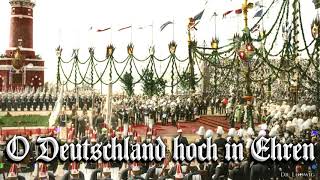 O Deutschland hoch in Ehren German march and folk songinstrumental [upl. by Esteban]