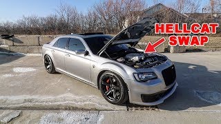 HELLCAT SWAPPED CHRYSLER 300 [upl. by Goldner]