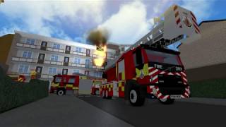 Greater Manchester Fire And Rescue Service Roblox Promotion Video 2020 [upl. by Bromley]