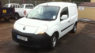 2010 RENAULT KANGOO EXTRA VAN REVIEW [upl. by Idell]