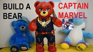 Build A Bear Captain Marvel [upl. by Aihsilat676]