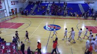 Owego Free Academy vs Union Endicott Boys Varsity Basketball [upl. by Ellwood]