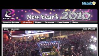 Watch New Years Ball Drop Live Online 2010 [upl. by Teplica]