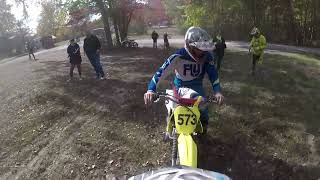 Michigan Vintage Motocross Pit Bike Relay Race VTR [upl. by Hseham339]