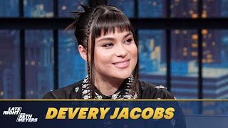 Devery Jacobs Talks Reservation Dogs and Learning ASL for Echo [upl. by Airbmak]