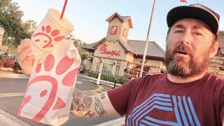 Eating Healthy Menu Items At ChickFilA In Celebration  Sunset Food Review amp Walking Off Calories [upl. by Anh]