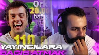 ALCATU “ 110000TL YAYINCILARA BAĞIŞ YAPMAK “ İZLİYOR [upl. by Otreblif258]