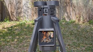 Helius Rocket Stove Review [upl. by Neelasor523]