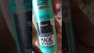 Loreal paris magic retouch instant root concealer spray black  75 ml amazon amazonfinds loreal [upl. by Yaluz]