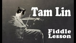 Tam Lin  Basic Fiddle Lesson [upl. by Basham]