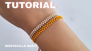 PULSERA TRENZADA TUTORIAL [upl. by Llezniuq376]