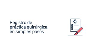 Registro de práctica quirúrgica [upl. by Beard]