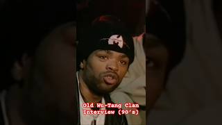 Old WuTang Clan Interview 90’s foryou wutangclan hiphop [upl. by Gathard]