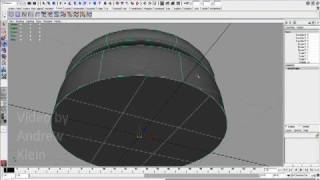 Maya Modeling Basics NURBS Bishop pt 2 [upl. by Norahs179]