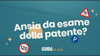 Ansia da esame della patente Scopri il nuovo modo di formarsi per prendere la patente [upl. by Rumney]