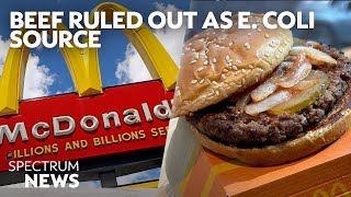 McDonalds Quarter Pounder back on the menu after E coli scare  Spectrum News [upl. by Zelle]