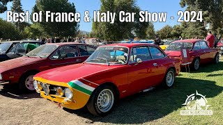 Best of France amp Italy Car Show  2024 [upl. by Carmelle]