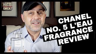 Chanel No 5 LEau Fragrance Review  No 5 LEau by Chanel Review Samples Giveaway [upl. by Reitman184]