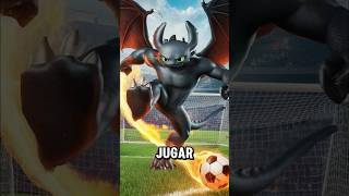 Dragones No Querían Jugar con Chimuelo al Fútbol [upl. by Ddej]