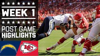 Chargers vs Chiefs  NFL Week 1 Game Highlights [upl. by Manbahs354]