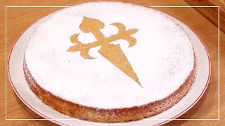 Receta de La TARTA de SANTIAGO  Tarta de Almendras FACILÍSIMA Y DELICIOSA [upl. by Annotahs]