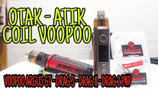 RBK COIL MASTER 015 Ohm  02 Ohm di COIL 03 VINCI  DRAG XS  ARGUS GT  DRAG MAX  ARGUS PRO [upl. by Helas]