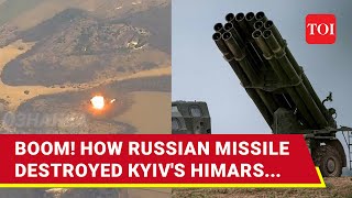 Russian Iskandar Missile Blows Up USMade HIMARS Launcher After 2 Year Wait I Watch [upl. by Iddo880]