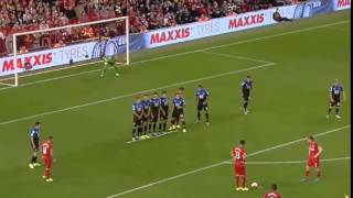 James Milner Horrible Free Kick [upl. by Wylde]