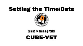 Setting the datetime  CUBEVET Training [upl. by Etana]