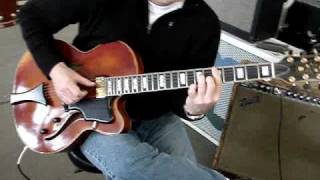 Hofner Jazzica Custom Vintage Violin Finish Guitar Demo Video Gravity Music Gear [upl. by Rehm803]