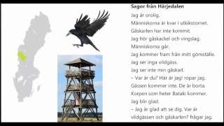 Ljudbok Nisse Holgersson kapitel 48 Sagor från Härjedalen [upl. by Enomrej]