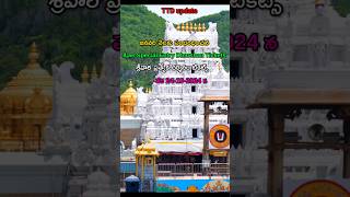 TTD update special Entry Darshan tickets tickets January month  shorts tirumala ttd [upl. by Frasch]