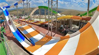 Turbulence Water Slide at Waterpark Çankaya Aquapark [upl. by Camden]