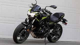 2020 Kawasaki Z650 ABS Review  MC Commute [upl. by Aronos]