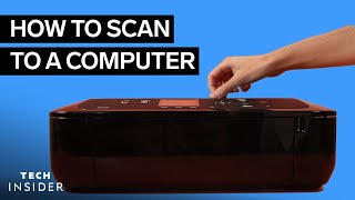 How To Scan A Document To Your Computer [upl. by Linette883]