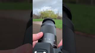 The Canon EFM 55200mm Zoom Lens on the Canon M50 Mark ii shorts [upl. by January610]