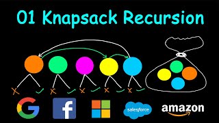 01 Knapsack using Recursion  Building Intuition [upl. by Naivaf]