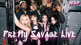 BLACKPINK  ‘Pretty Savage’ Live at Coachella 2023 REACTION [upl. by Isadora]