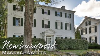 Video of 185 High St  Newburyport Massachusetts real estate amp homes [upl. by Anaela172]