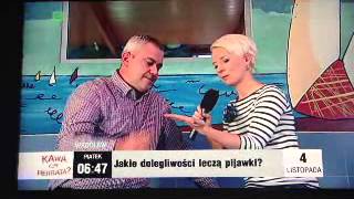 Pijawki w programie TVP Kawa czy Herbataquot Maciej Paruzel [upl. by Bena138]