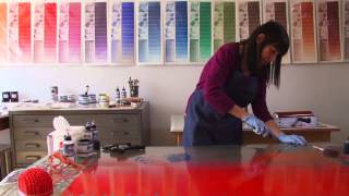 Monotype Printing with Akua Inks [upl. by Assirac]