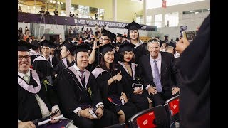 Graduation Ceremony 2017  Session 3 SGS campus  RMIT Vietnam [upl. by Sutniuq896]