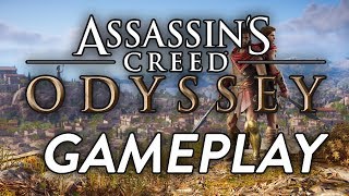 ASSASSINS CREED ODYSSEY 45 Minutes Conquest Naval and Mission Gameplay Exclusive HandsOn Info [upl. by Cho]