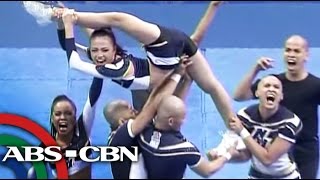 NU wins UAAP Group Stunts competition [upl. by Kilby]