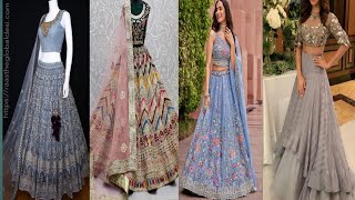 new design crop top lehnga 2025 design party wear lehenga shadi ke liye lehenge design [upl. by Salomon]